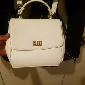 White purse